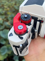 Nikon F3 Custom Modified - Red & White