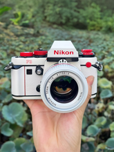 Nikon F3 Custom Modified - Red & White