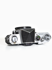 Nikon F 35mm SLR Film Camera (Chrome) - Near Mint, Professionally Serviced