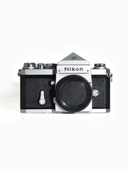 Nikon F 35mm SLR Film Camera (Chrome) - Near Mint, Professionally Serviced