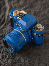 Nikon F3 Custom Modified - Royal Blue & Gold