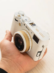 Fujifilm X100VI Custom Modified - White Gold
