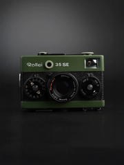 Rollei 35 SE Custom Modified - Olive Green