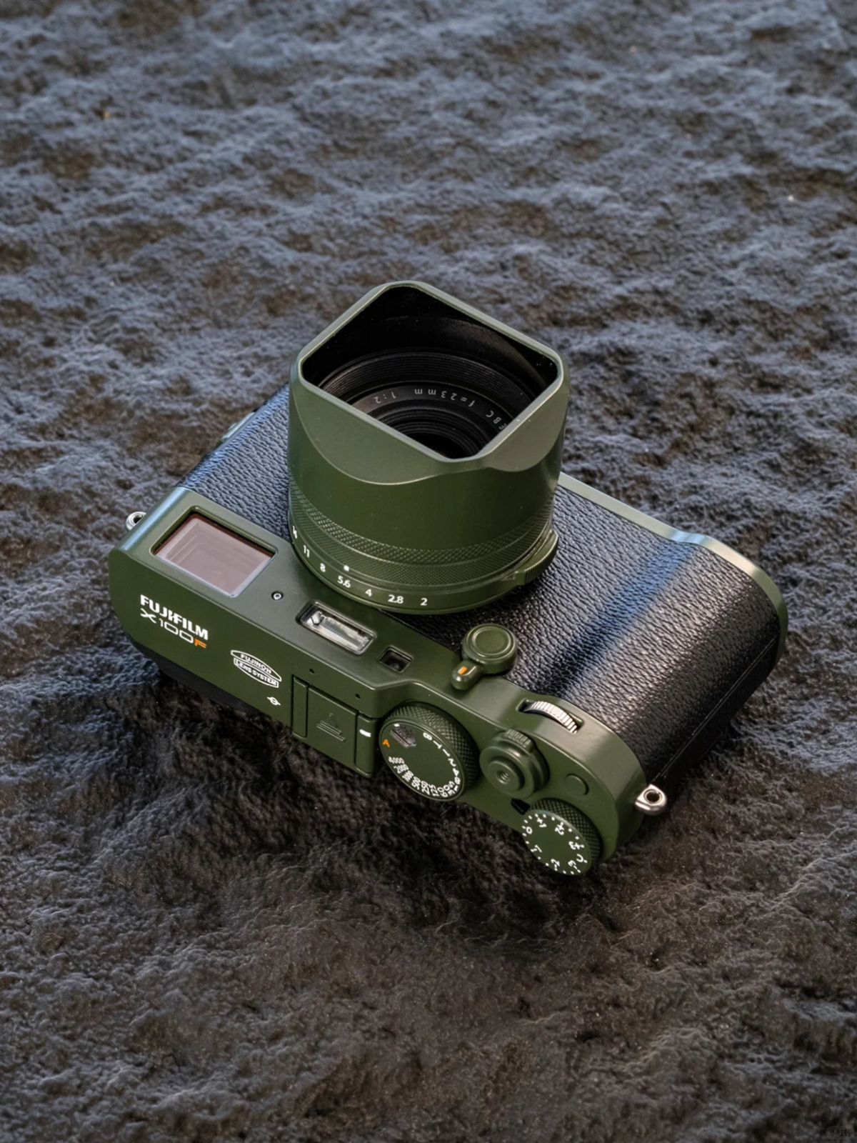 Fujifilm X100F Custom Modified - Olive Drab - 2CFA