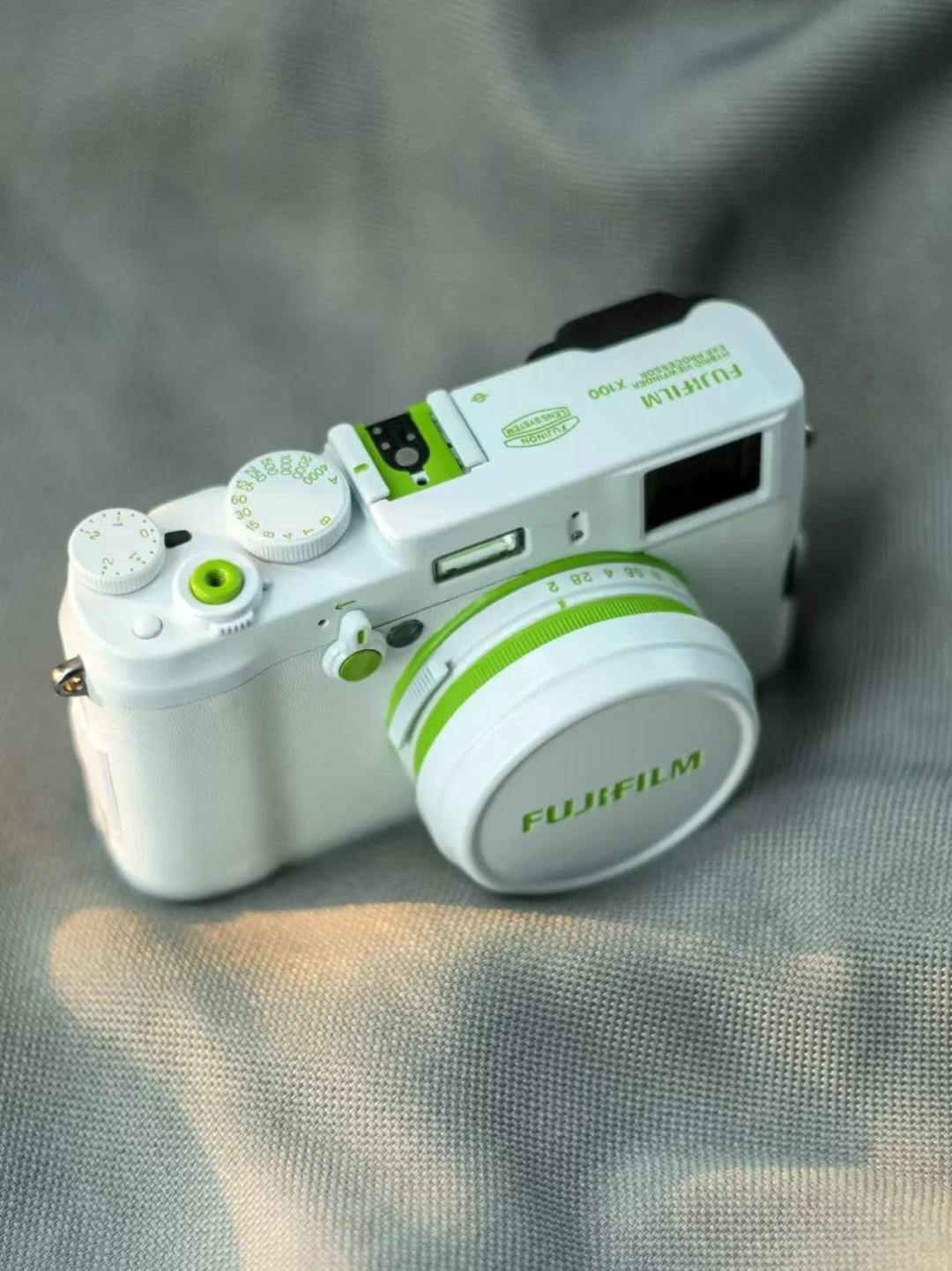 Fujifilm X100 Custom Modified - Arctic Lime - 2CFA