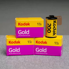 Kodak Gold 200 Color Negative Film | 35mm | ISO 200 | 36 Exposures | Single Roll