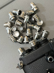 Nikon AR-1 Shutter Button - Stainless Steel Reproduction (F2, F, S Series)