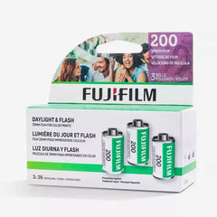 Fujifilm 200 Color Negative Film | 35mm | 36 Exposures | 3-Roll Pack