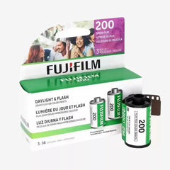 Fujifilm 200 Color Negative Film | 35mm | 36 Exposures | 3-Roll Pack