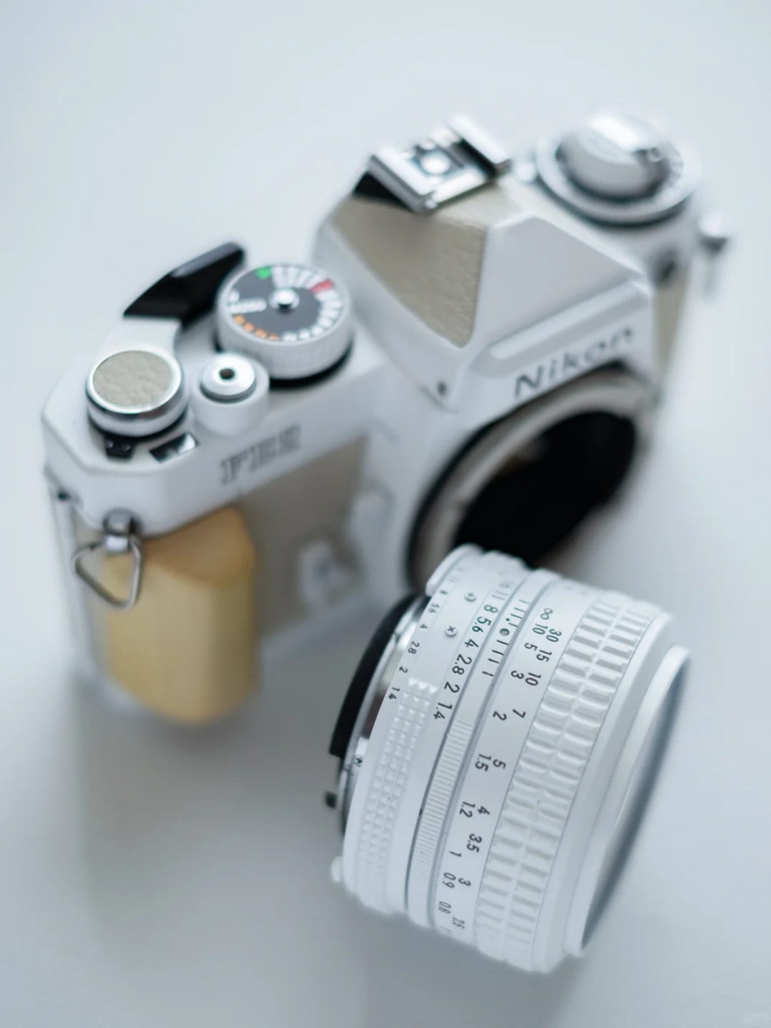 Nikon FE2 Custom Modified - White Birch