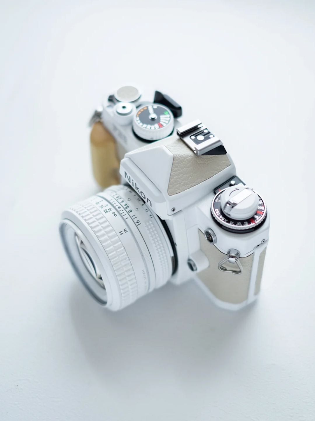 Nikon FE2 Custom Modified - White Birch
