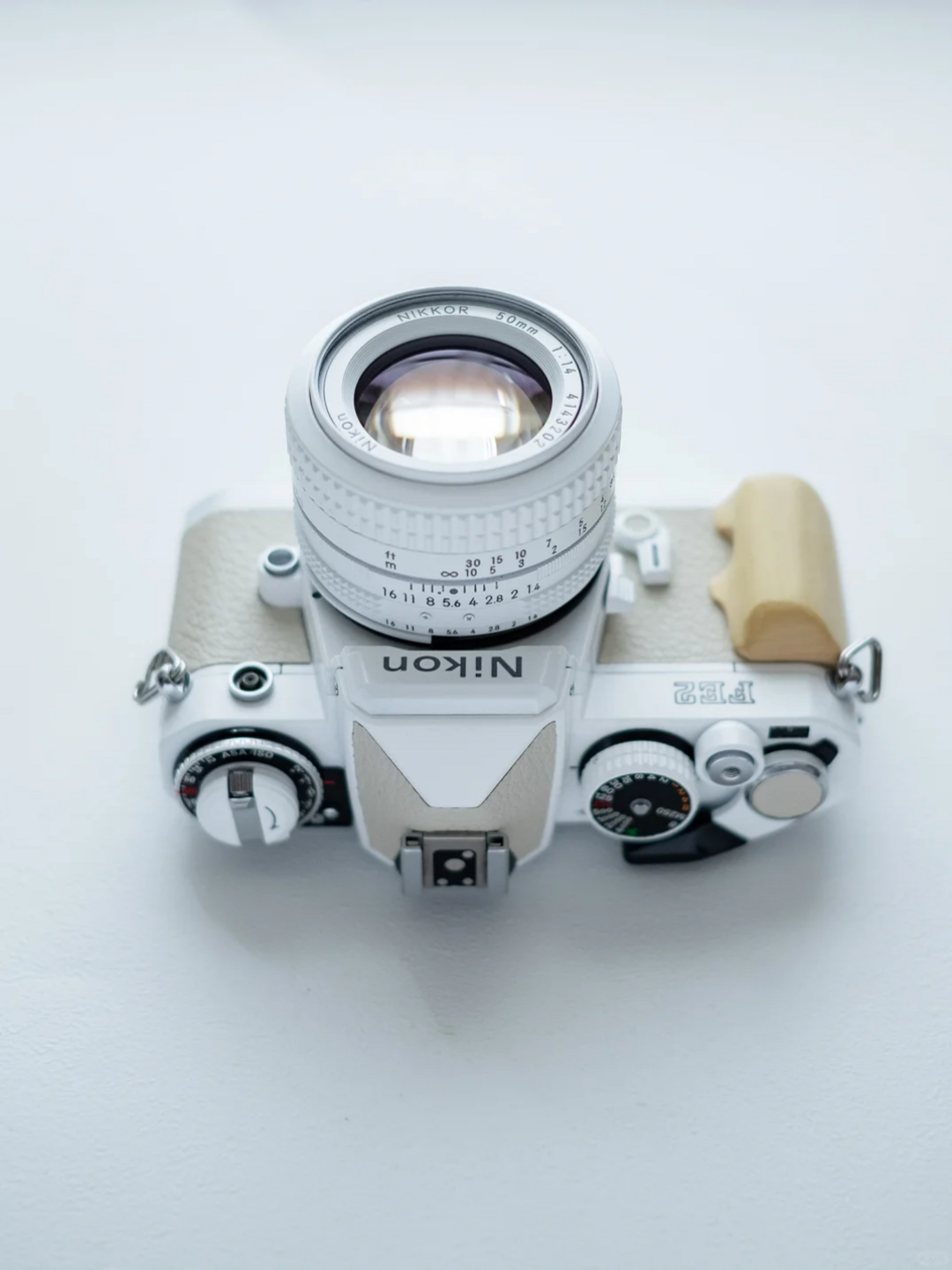 Nikon FE2 Custom Modified - White Birch