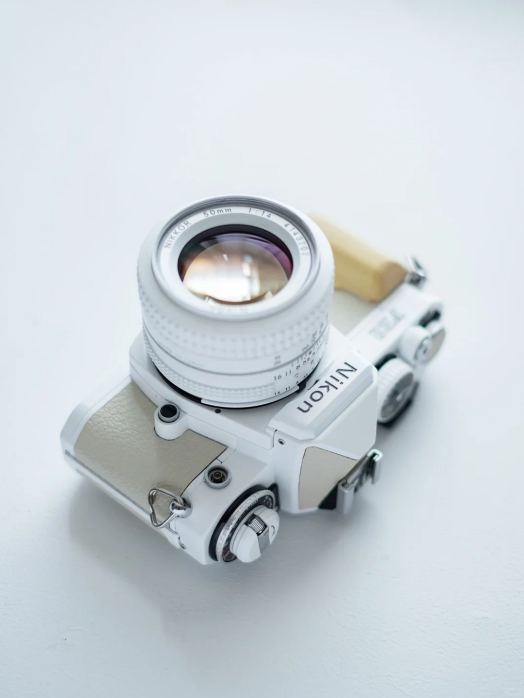 Nikon FE2 Custom Modified - White Birch
