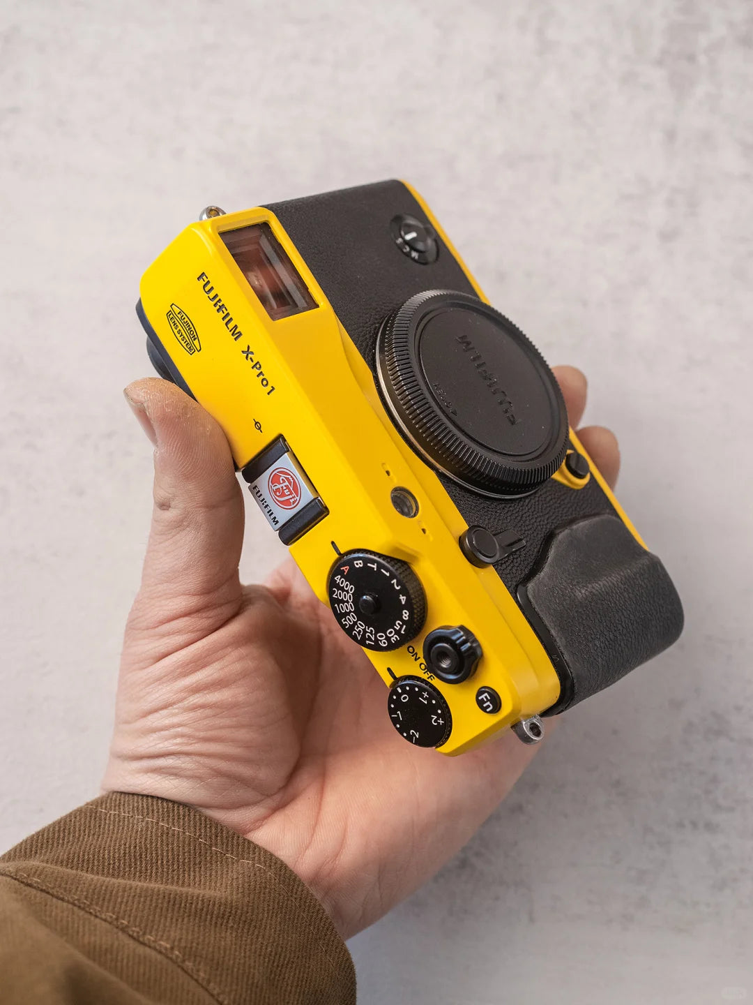 Fujifilm X-Pro1 Custom Modified - Bumblebee Yellow