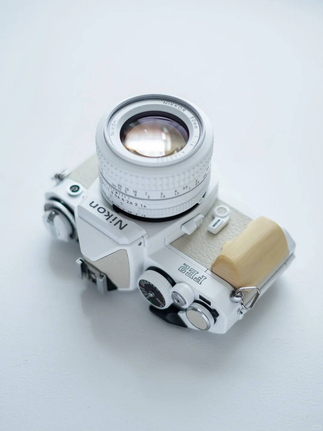 Nikon FE2 Custom Modified - White Birch