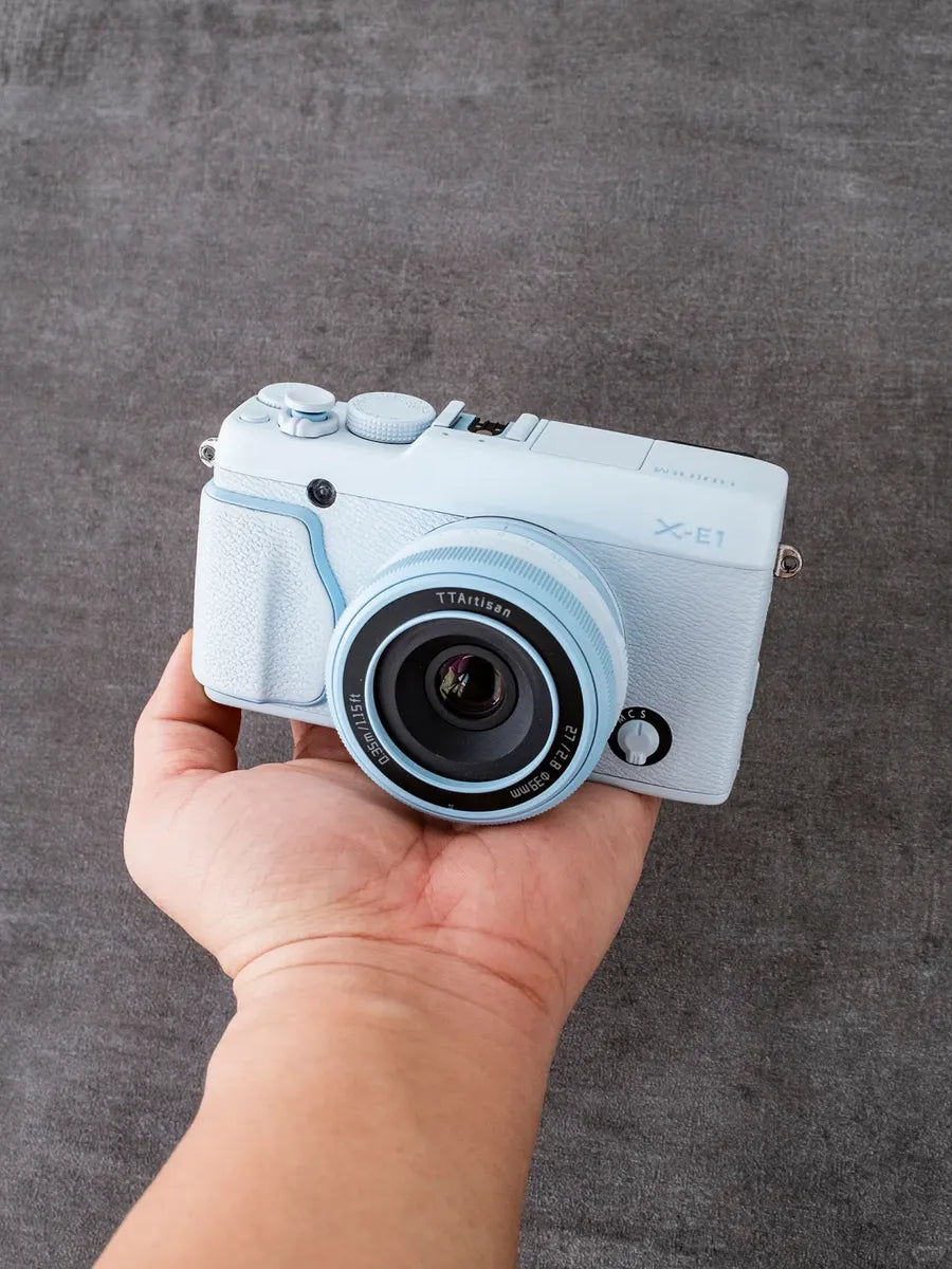 Fujifilm X-E1 Custom Modified - Baby Blue