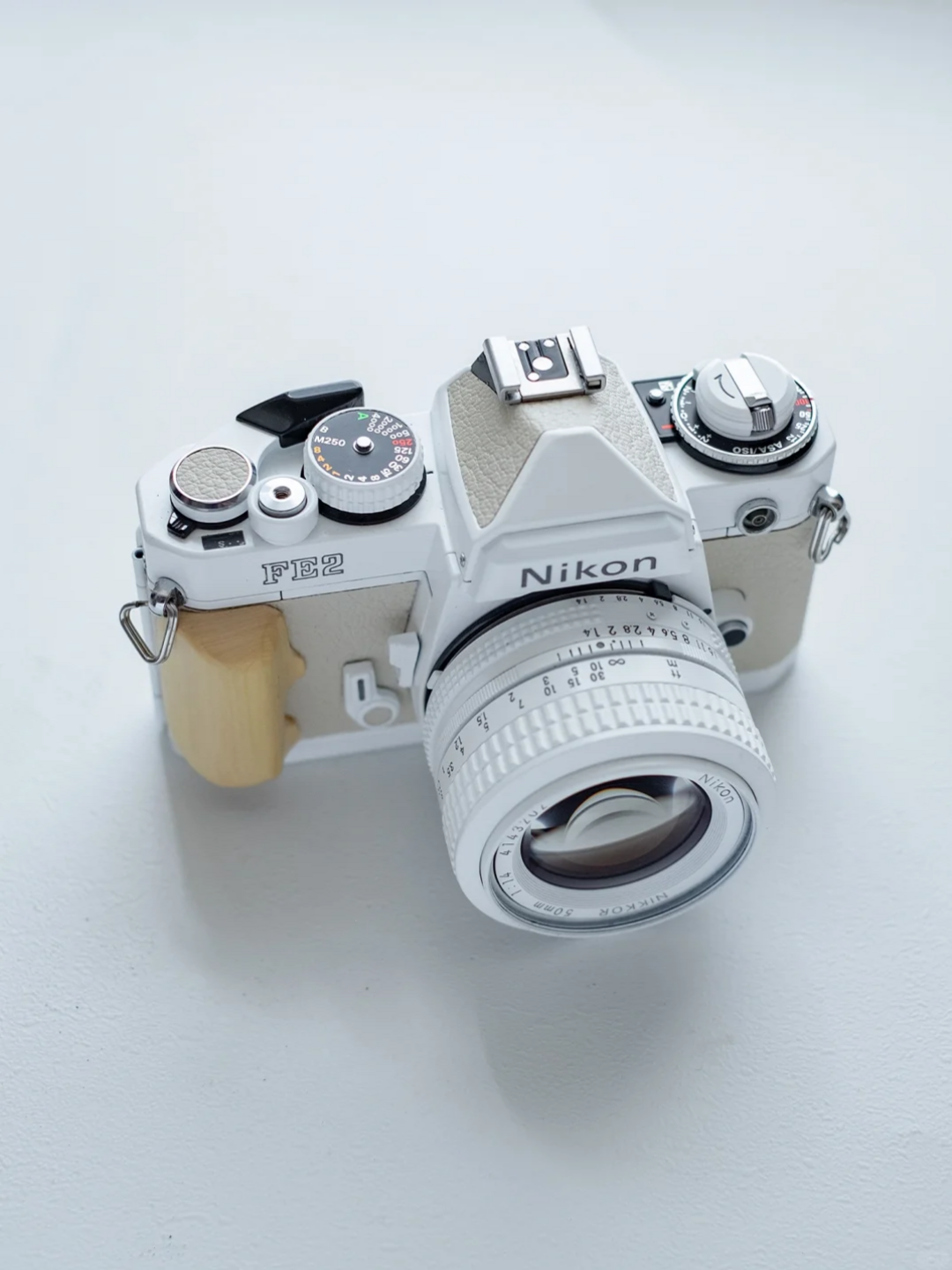 Nikon FE2 Custom Modified - White Birch