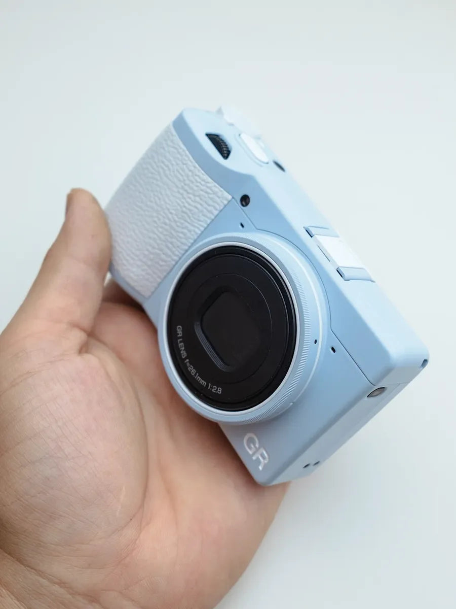 Ricoh GR IIIx Custom Modified - Sky Blue