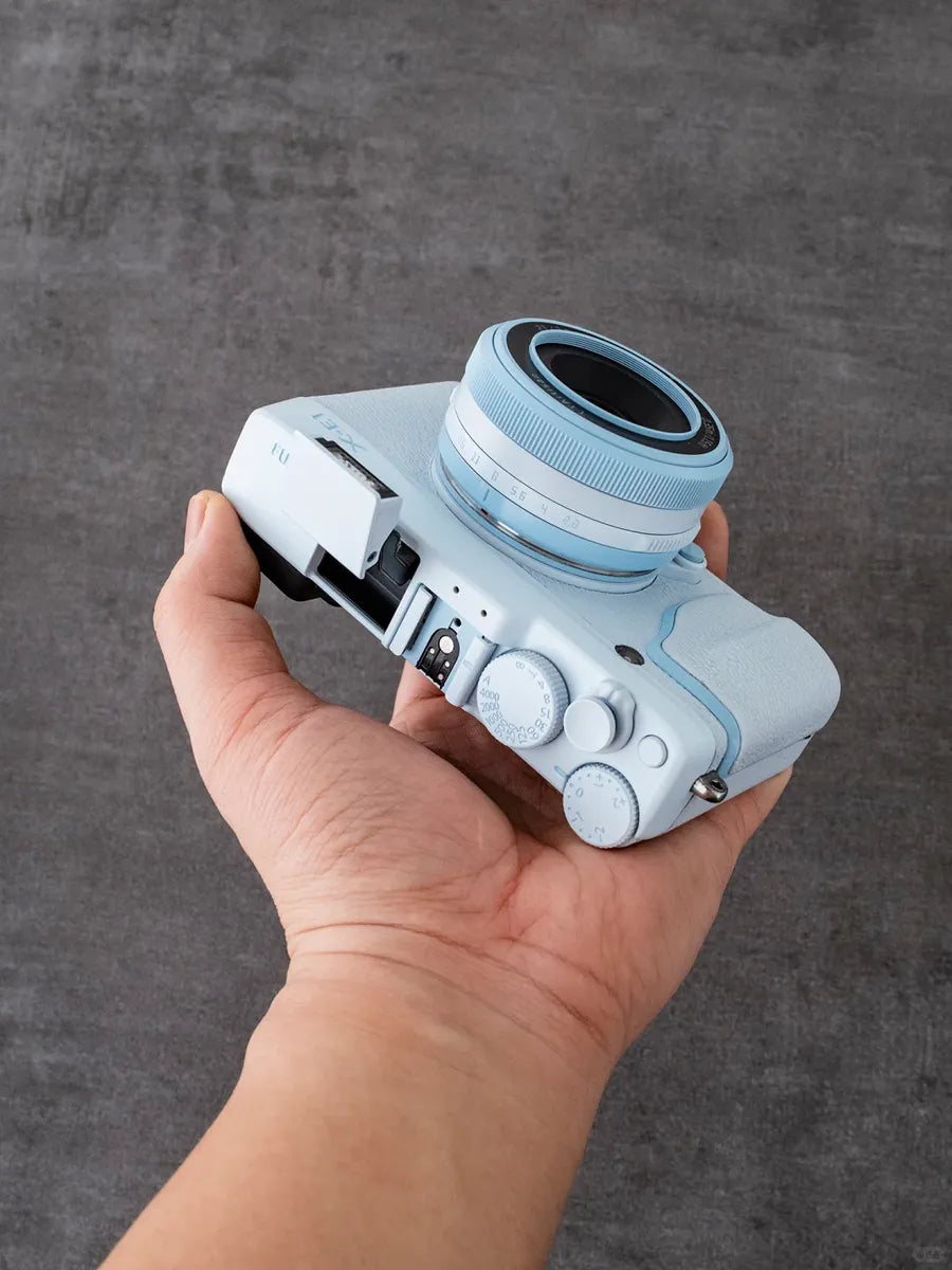 Fujifilm X-E1 Custom Modified - Baby Blue