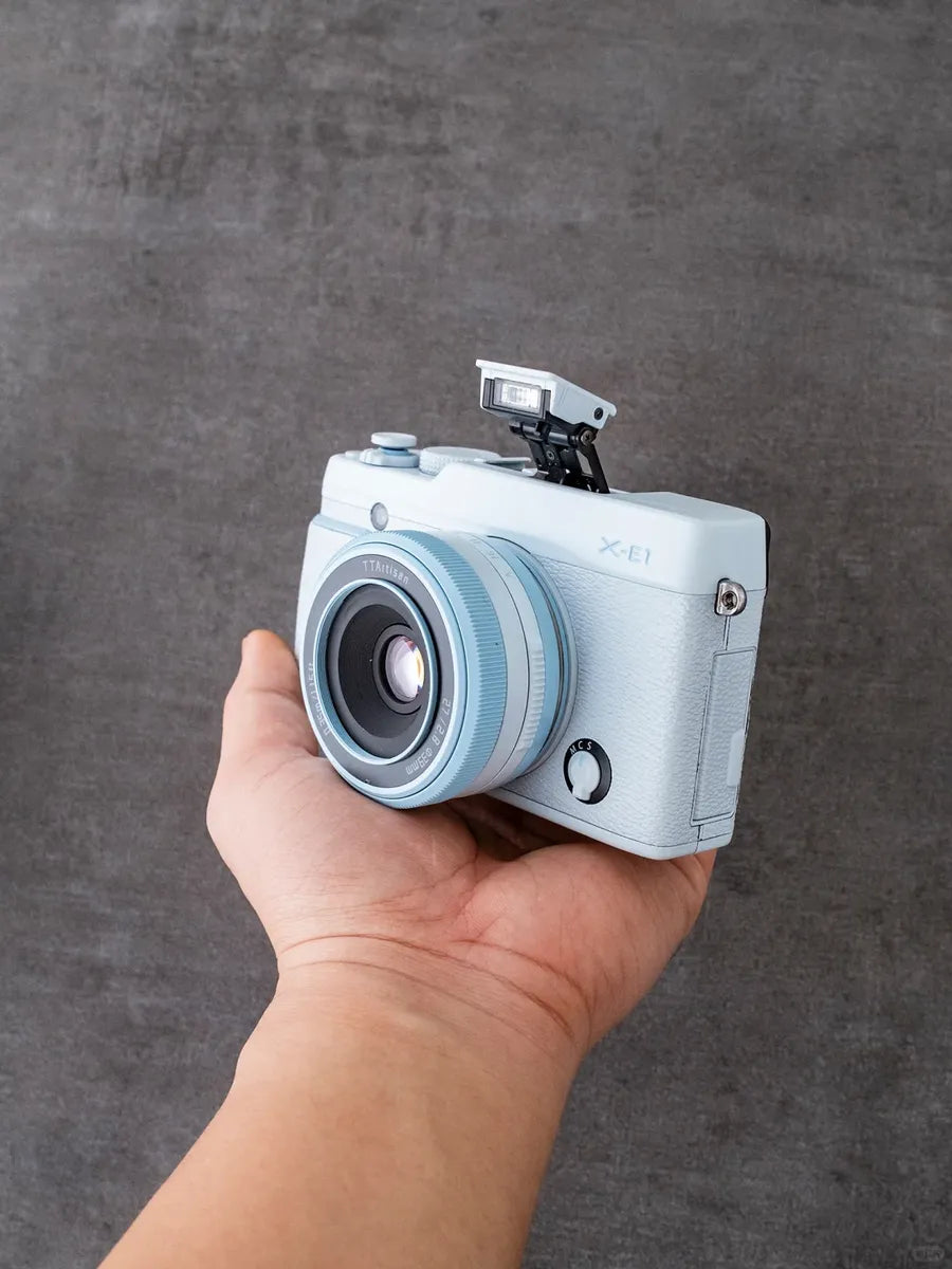Fujifilm X-E1 Custom Modified - Baby Blue