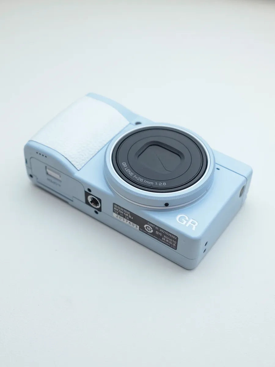 Ricoh GR IIIx Custom Modified - Sky Blue