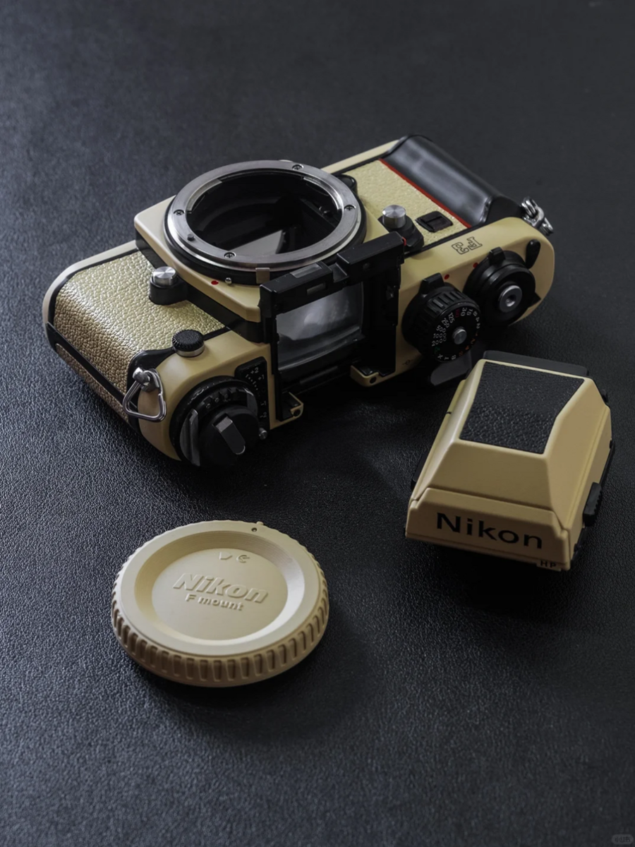 Nikon F3HP Custom Modified - Desert Tan
