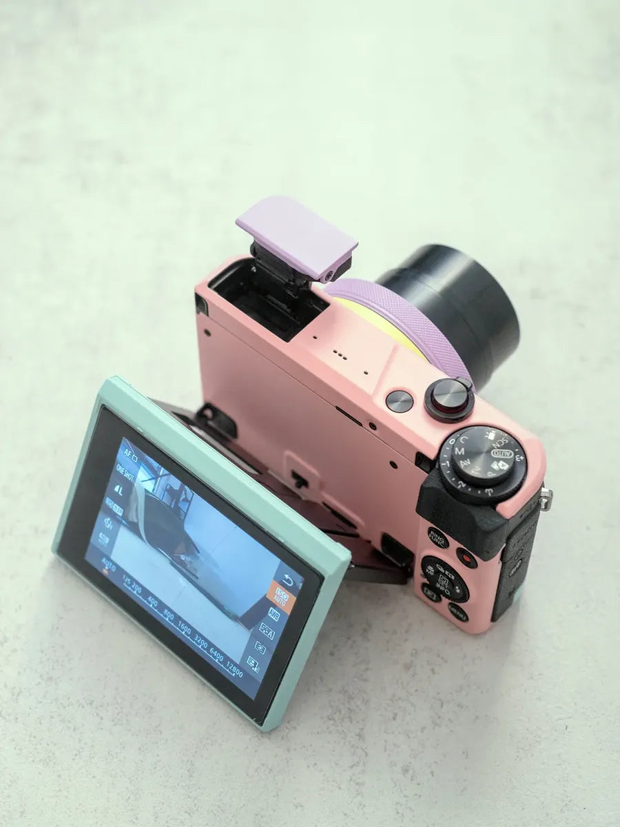 Canon G7X Mark II Custom Modified - Neapolitan Ice Cream