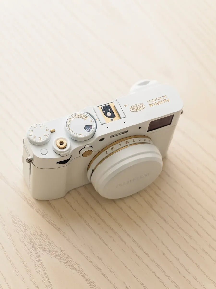 Fujifilm X100VI Custom Modified - White Gold