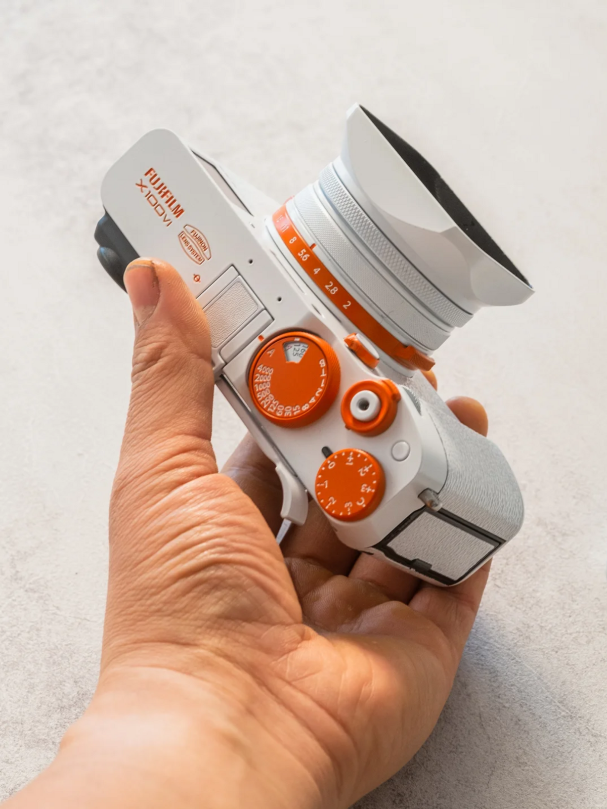 Fujifilm X100VI Custom Modified - Arctic Orange