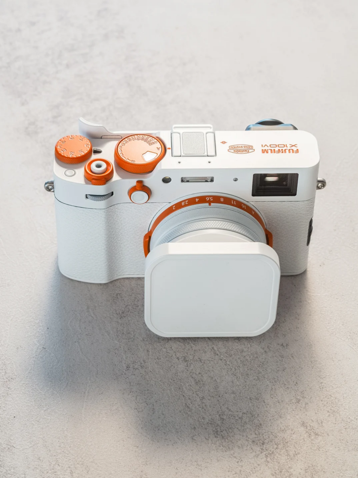 Fujifilm X100VI Custom Modified - Arctic Orange