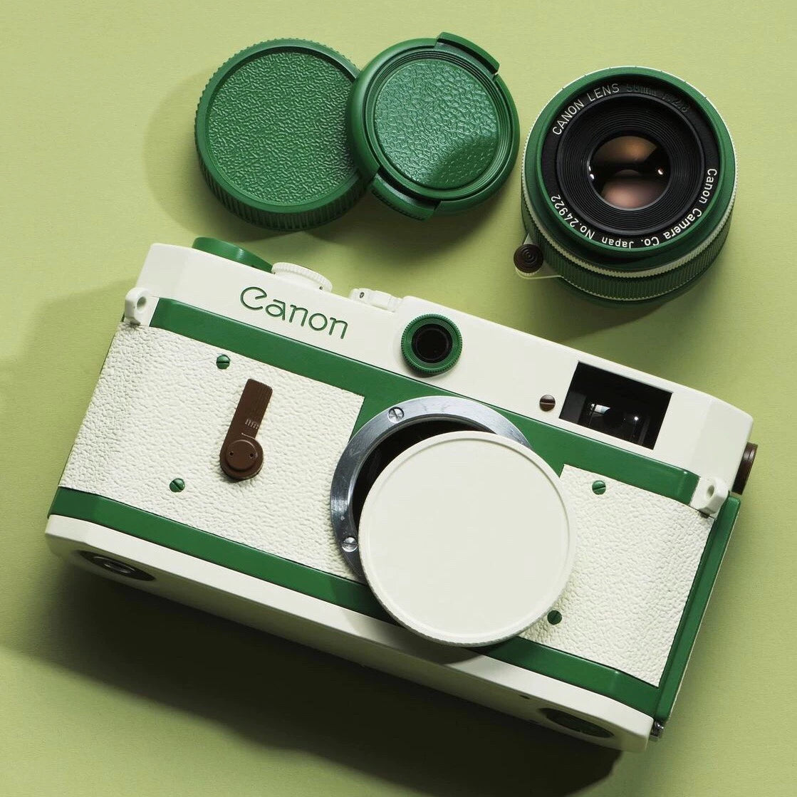 Canon P Custom Modified - Matcha Cream