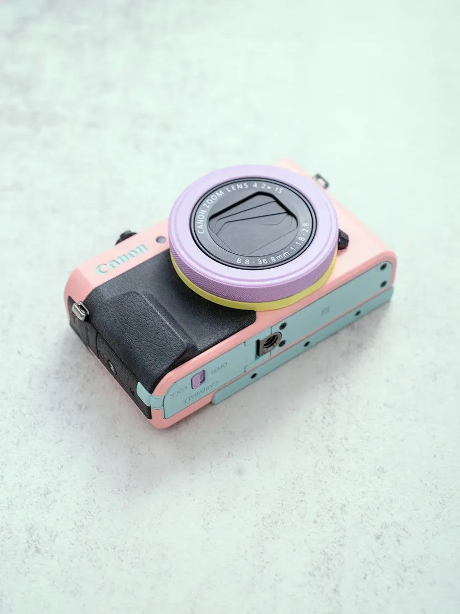 Canon G7X Mark II Custom Modified - Neapolitan Ice Cream
