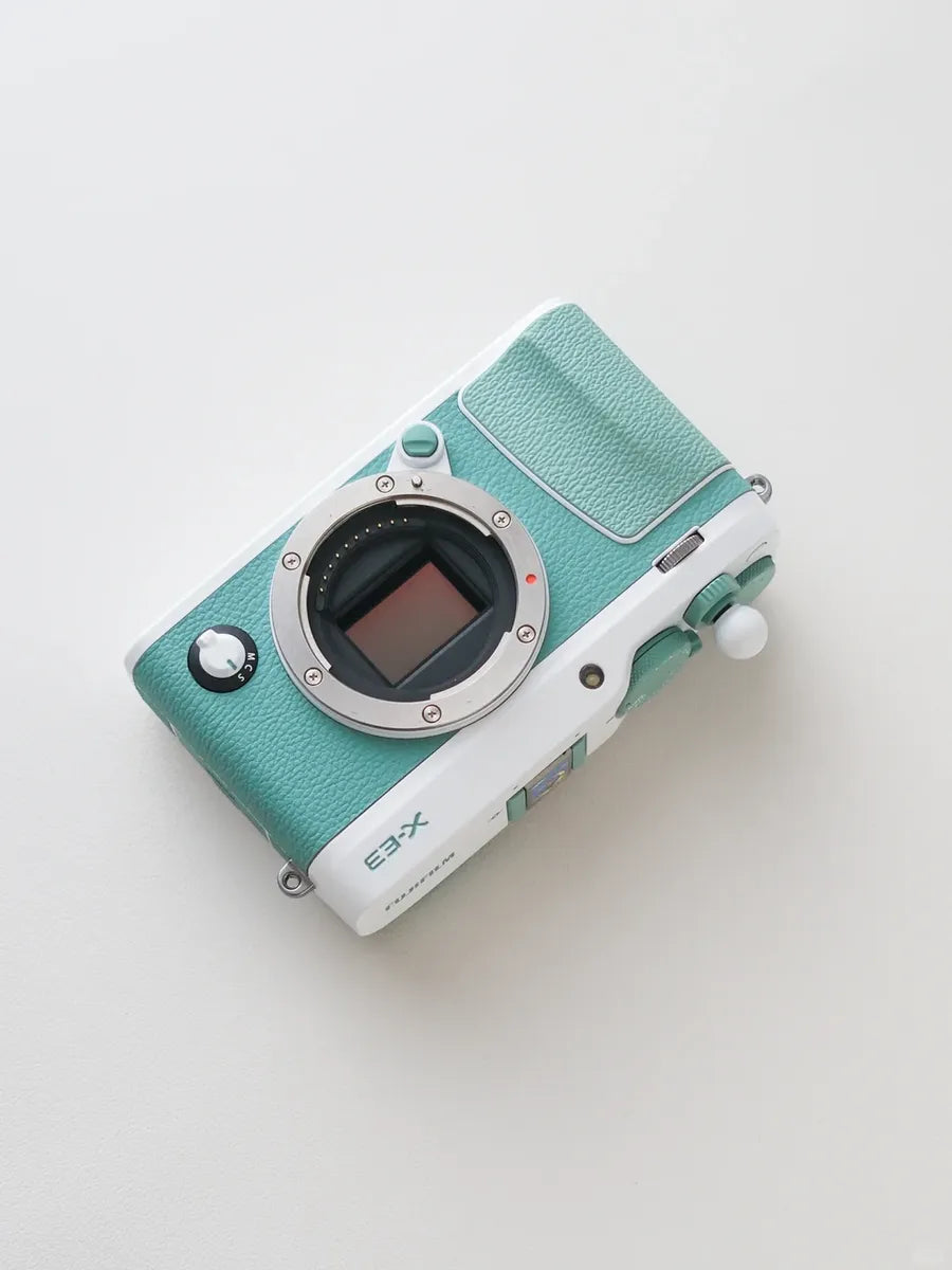 Fujifilm X-E3 Custom Modified - Cool Mint