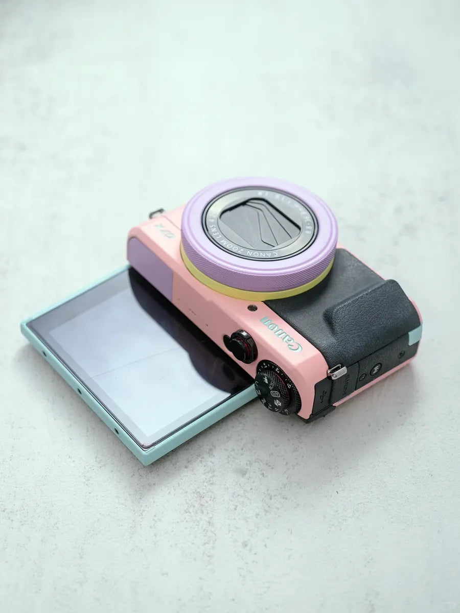 Canon G7X Mark II Custom Modified - Neapolitan Ice Cream