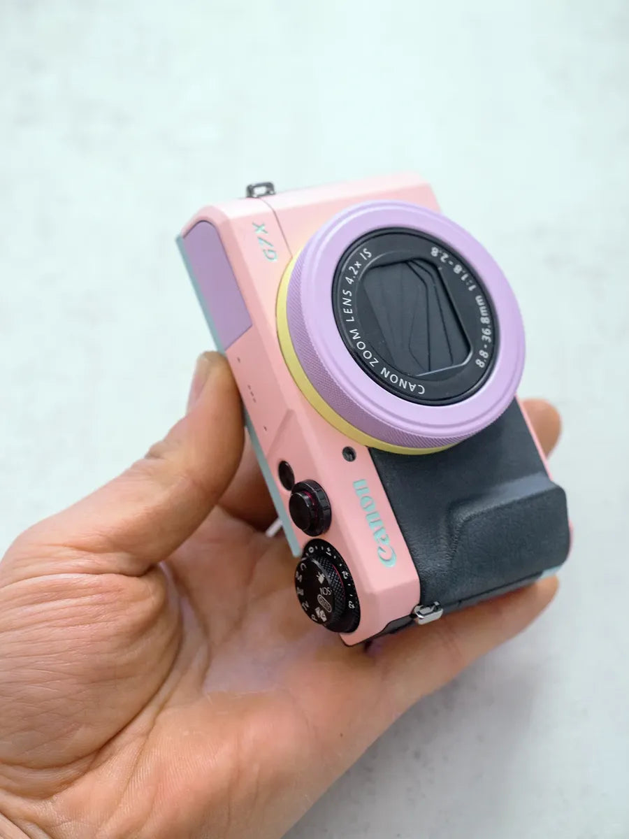 Canon G7X Mark II Custom Modified - Neapolitan Ice Cream
