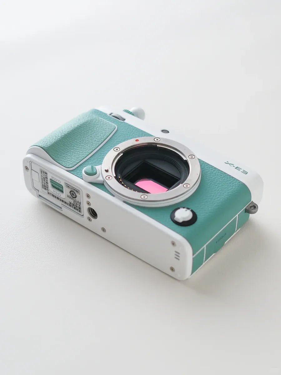Fujifilm X-E3 Custom Modified - Cool Mint