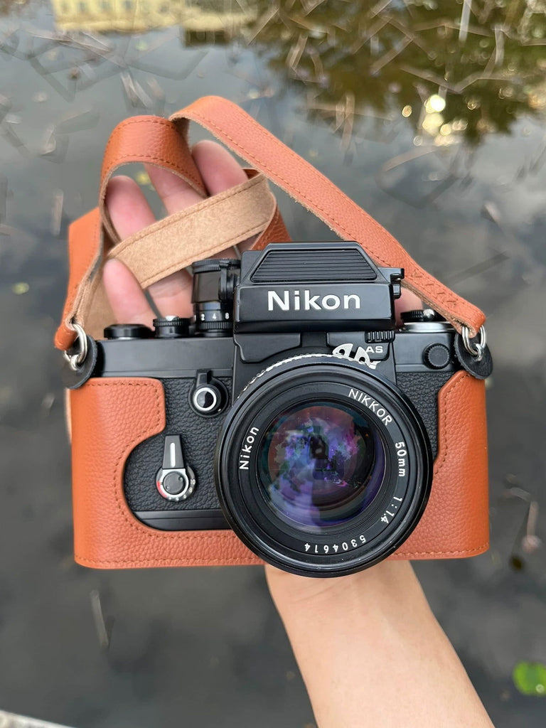 Genuine Leather Case & Strap for Nikon F2 Series (F2, F2A