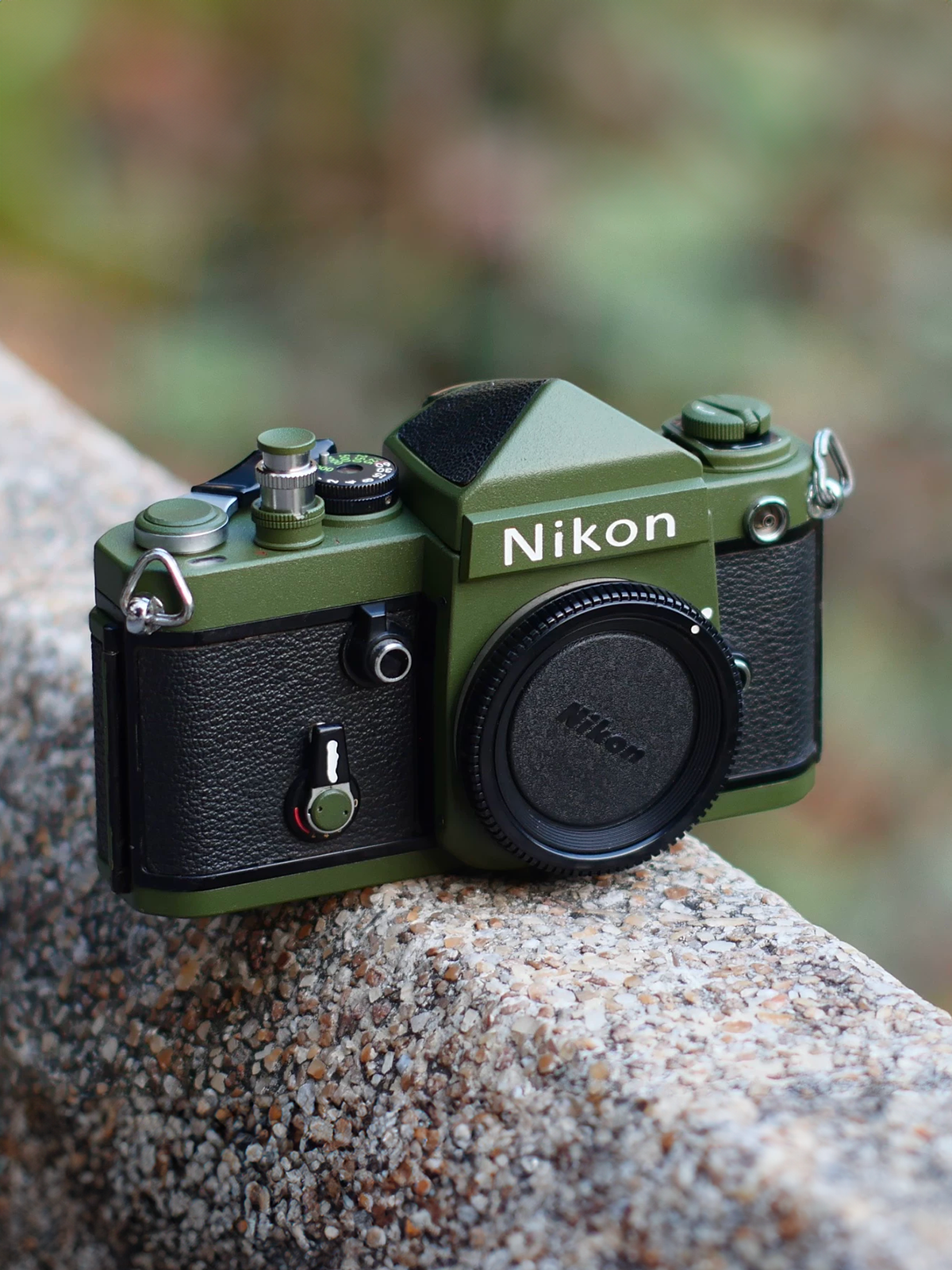 Nikon F2 Custom Modified - Hunter Green - 2CFA