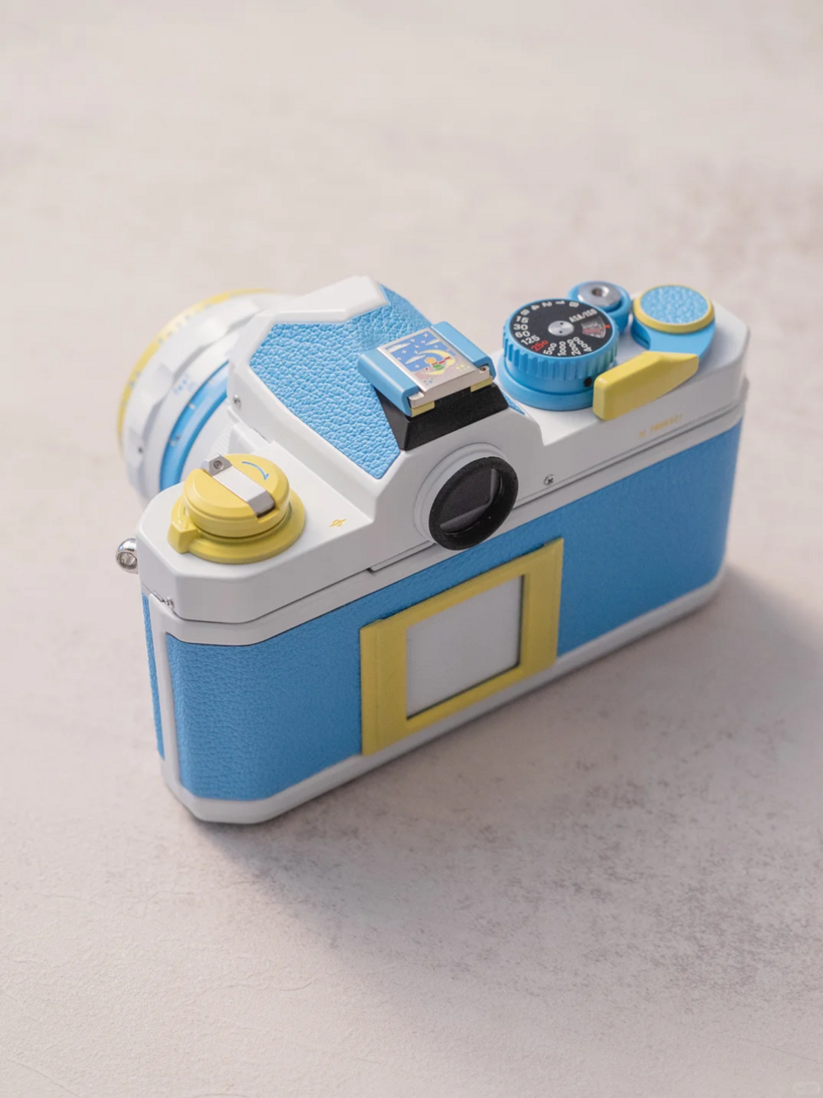 Nikon FM2 Custom Modified - Baby Blue Edition - 2CFA