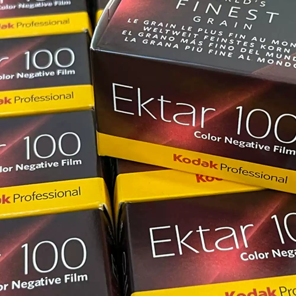 Kodak Professional Ektar 100 Color Negative Film | 35mm | ISO 100 | 36 Exposures | Single Roll