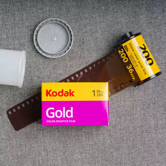Kodak Gold 200 Color Negative Film | 35mm | ISO 200 | 36 Exposures | Single Roll