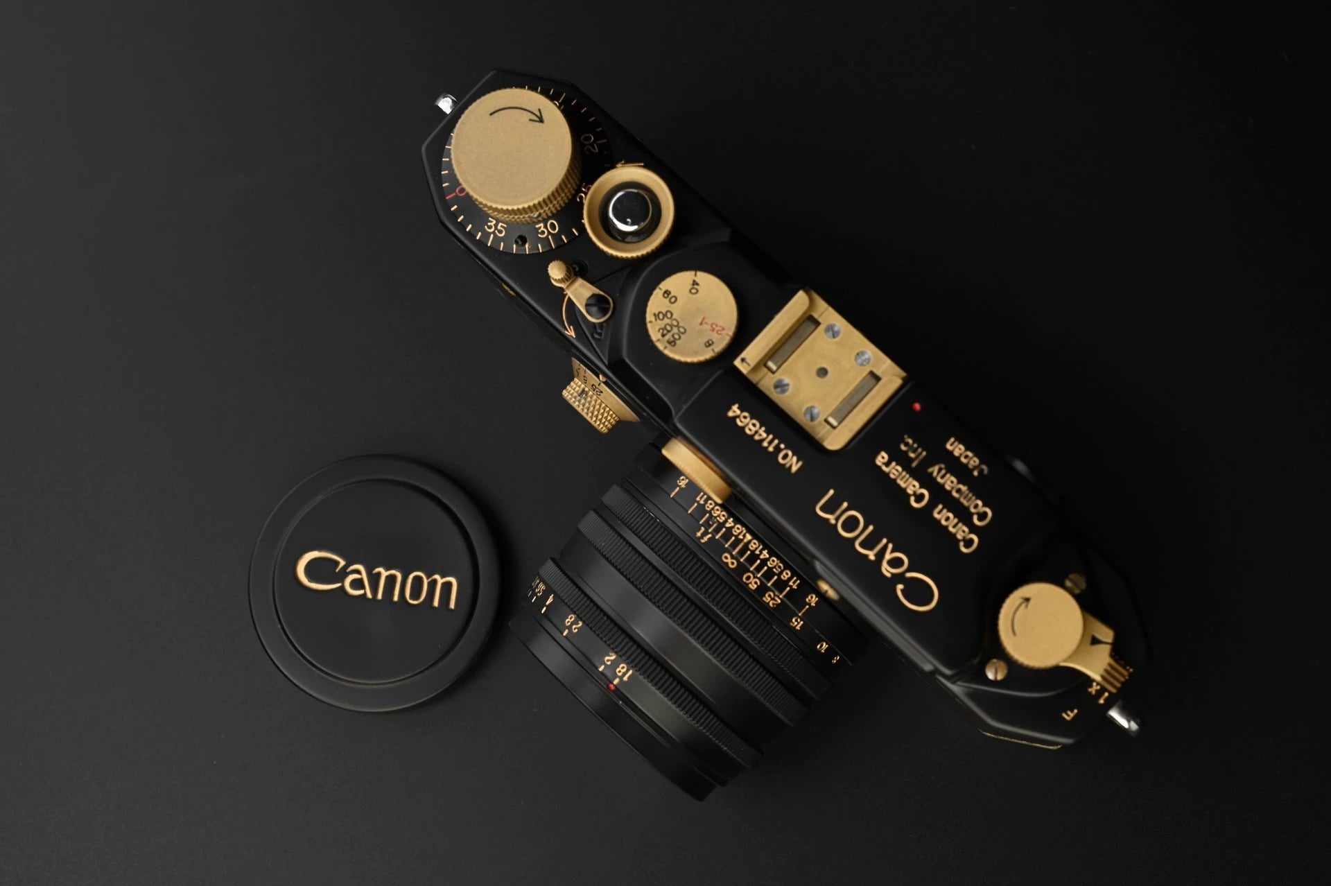 Canon IID Custom Modified - Black Gold