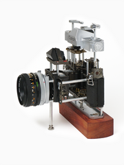 Canon FT Exploded View Camera Art - Vintage 35mm Display /  Disassembled Camera