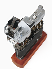 Canon FT Exploded View Camera Art - Vintage 35mm Display /  Disassembled Camera