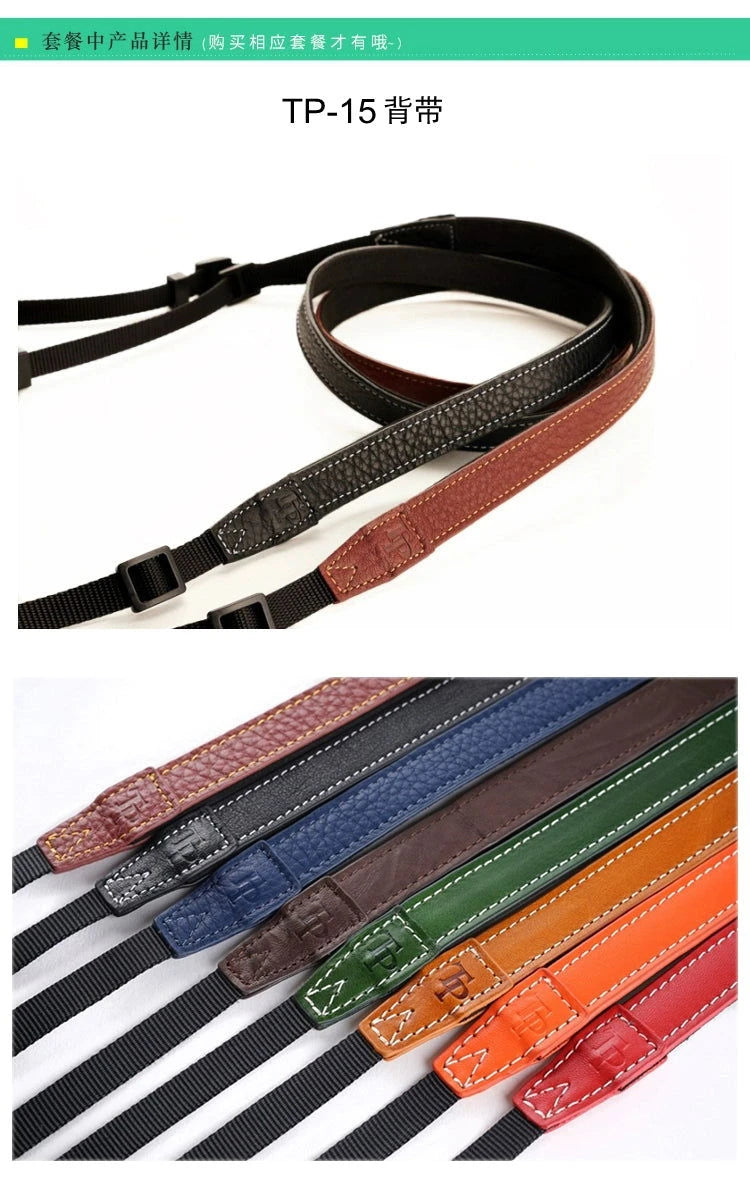 TP Handmade Leather Konica C35 EFJ AF AF2 Camera Bag C35 Genuine Leather Case Film Camera Protective Case - 2CFA